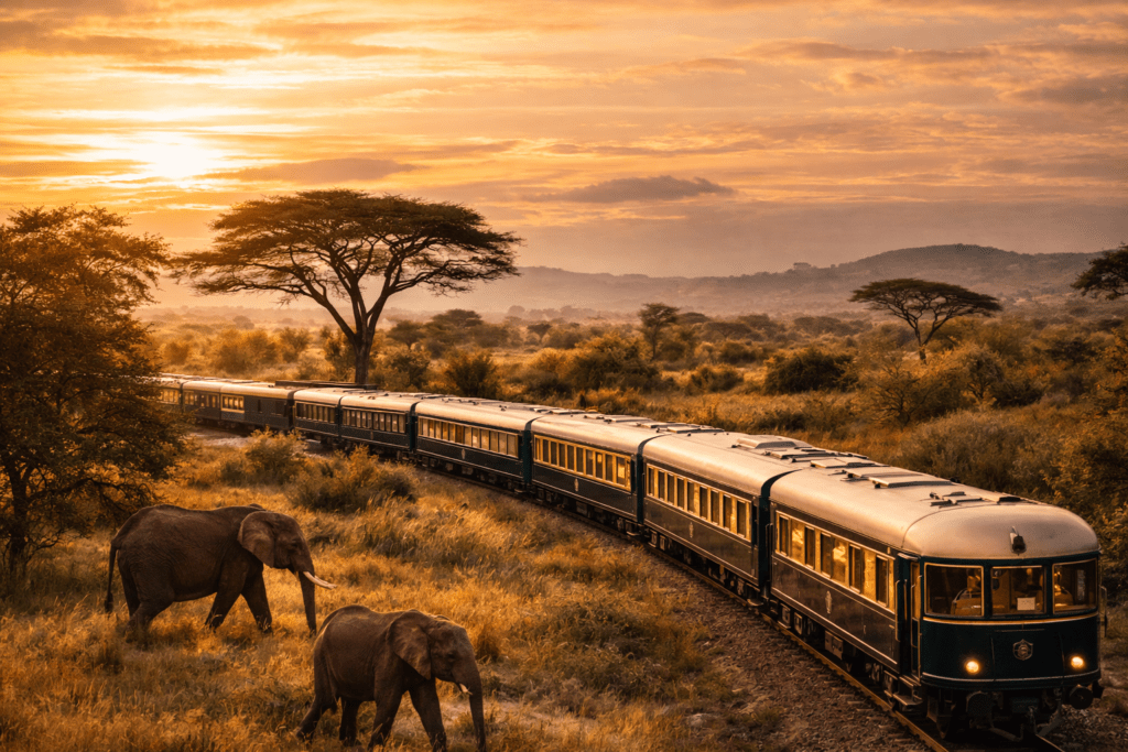 Trenes de lujo en África