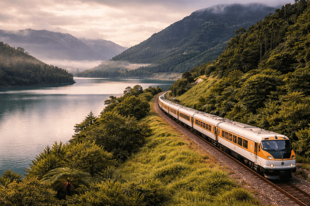 Trenes de lujo en Australia y Nueva Zelanda (Oceanía)
