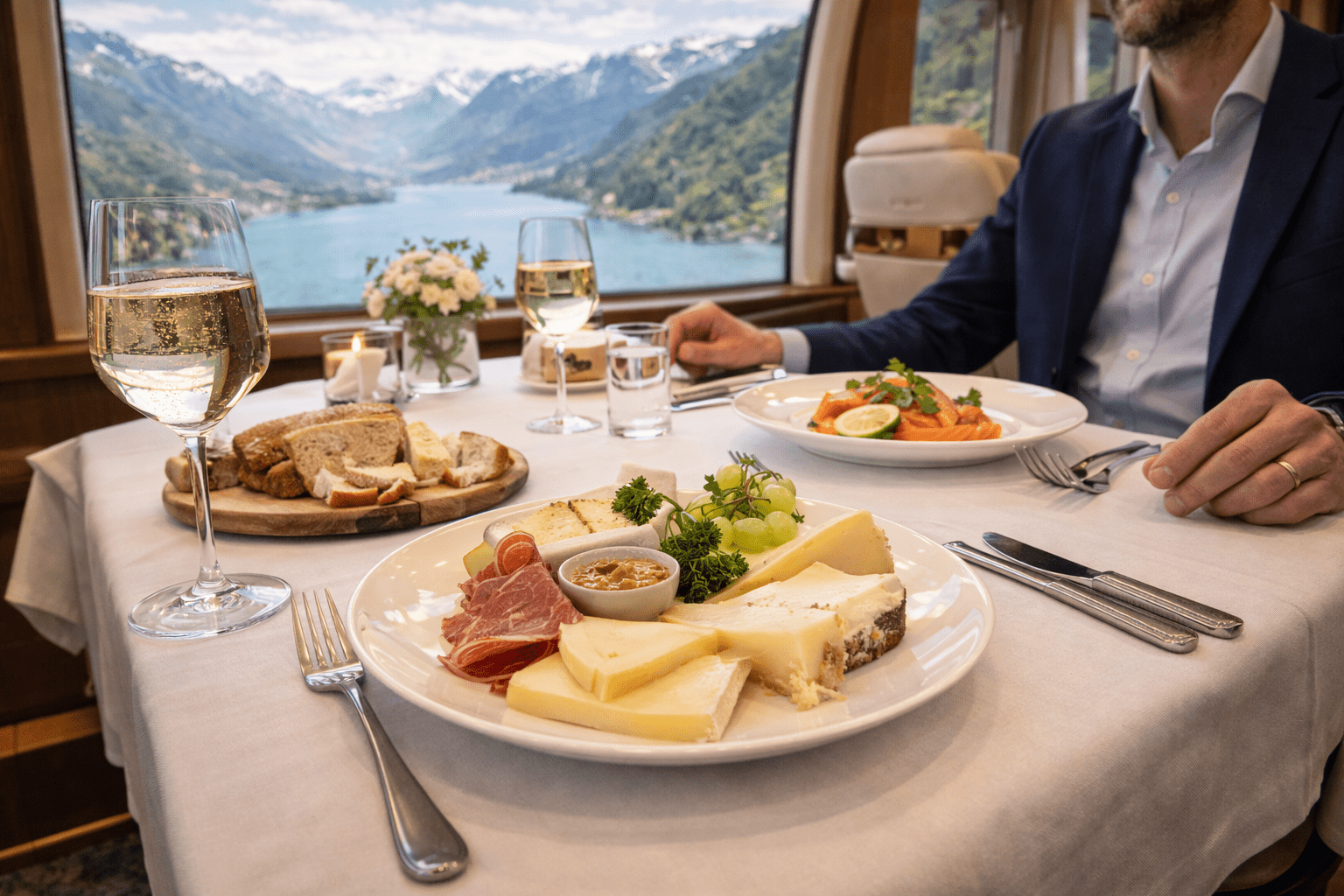 Tren panoramicos gastronomia